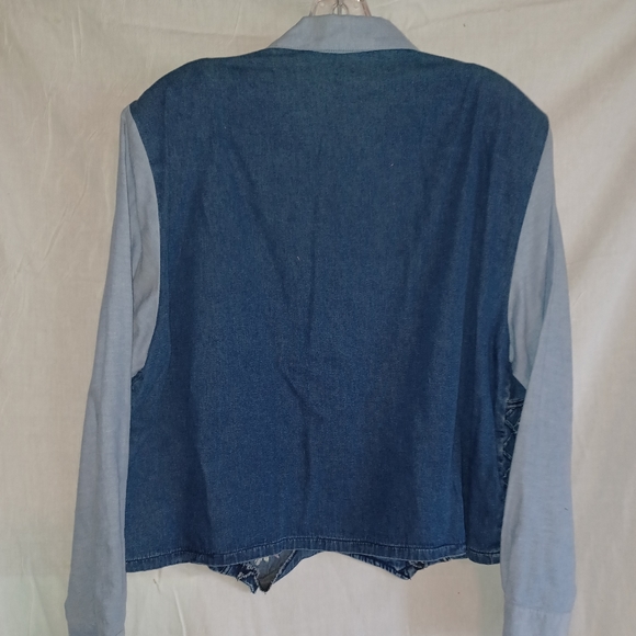 Alfred Dunner Womens XL Chambray - Picture 2 of 4